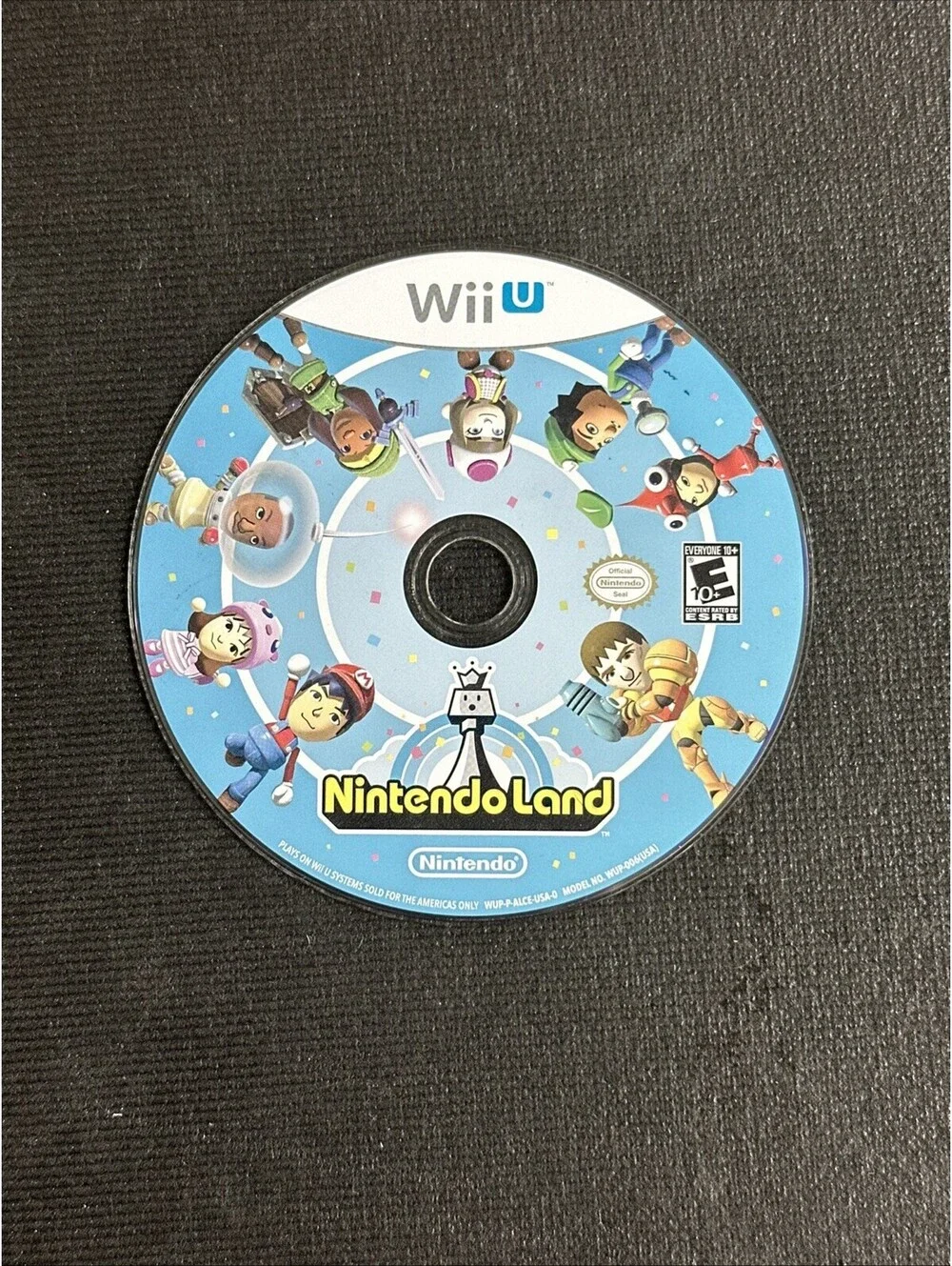 Nintendo Land (Wii U, 2012) No Case